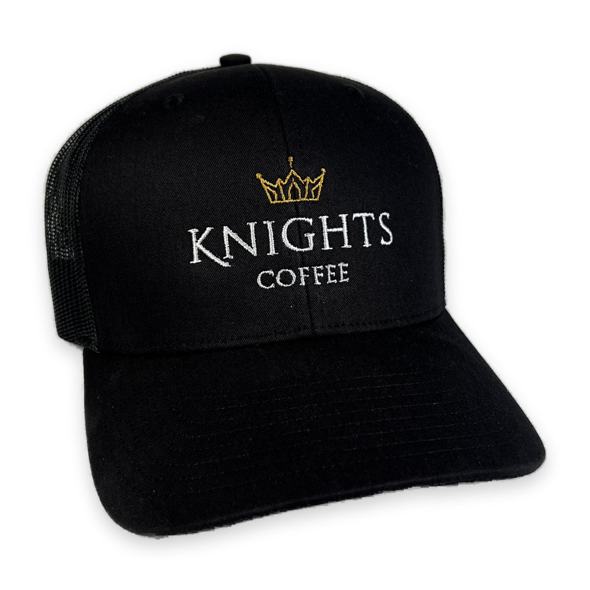 Knights Hat, black, front